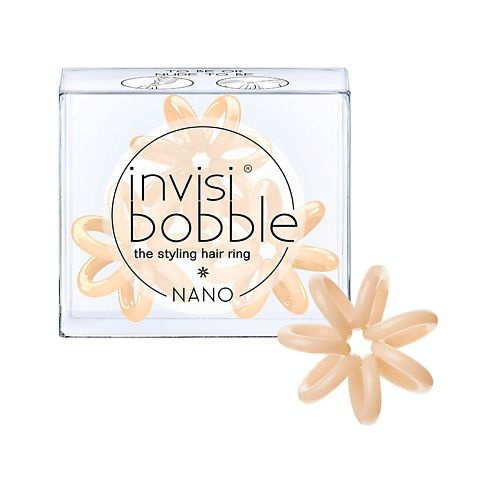 INVISIBOBBLE Резинка для волос NANO To Be or Nude to Be, 3 шт. #1