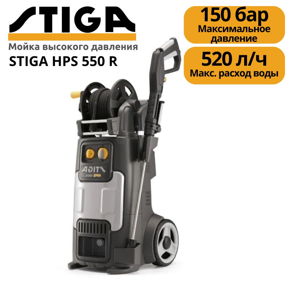Аппарат высокого давления STIGA HPS 550 R - купить в интернет-магазине ...