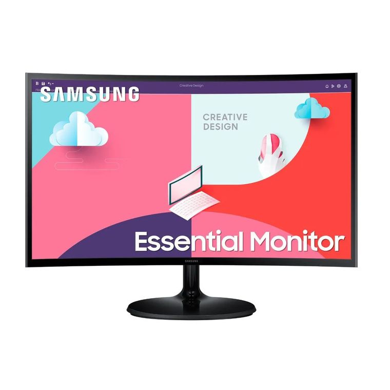 Samsung 23.8" Монитор S24C360EAI, черный #1