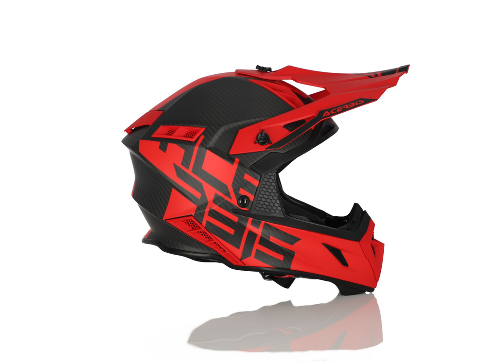 Шлем Acerbis STEEL CARBON Red 2 XXL #1