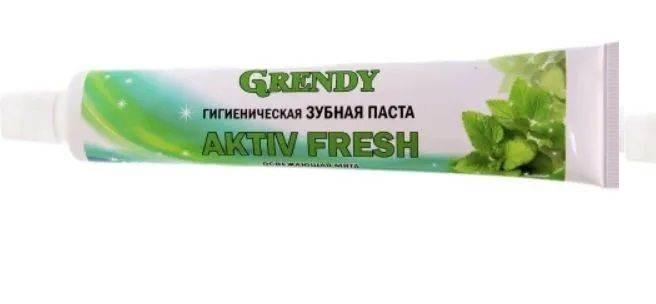 Зубная паста Grendy Aktiv Fresh, "Освежающая мята", 100 мл х 1шт #1