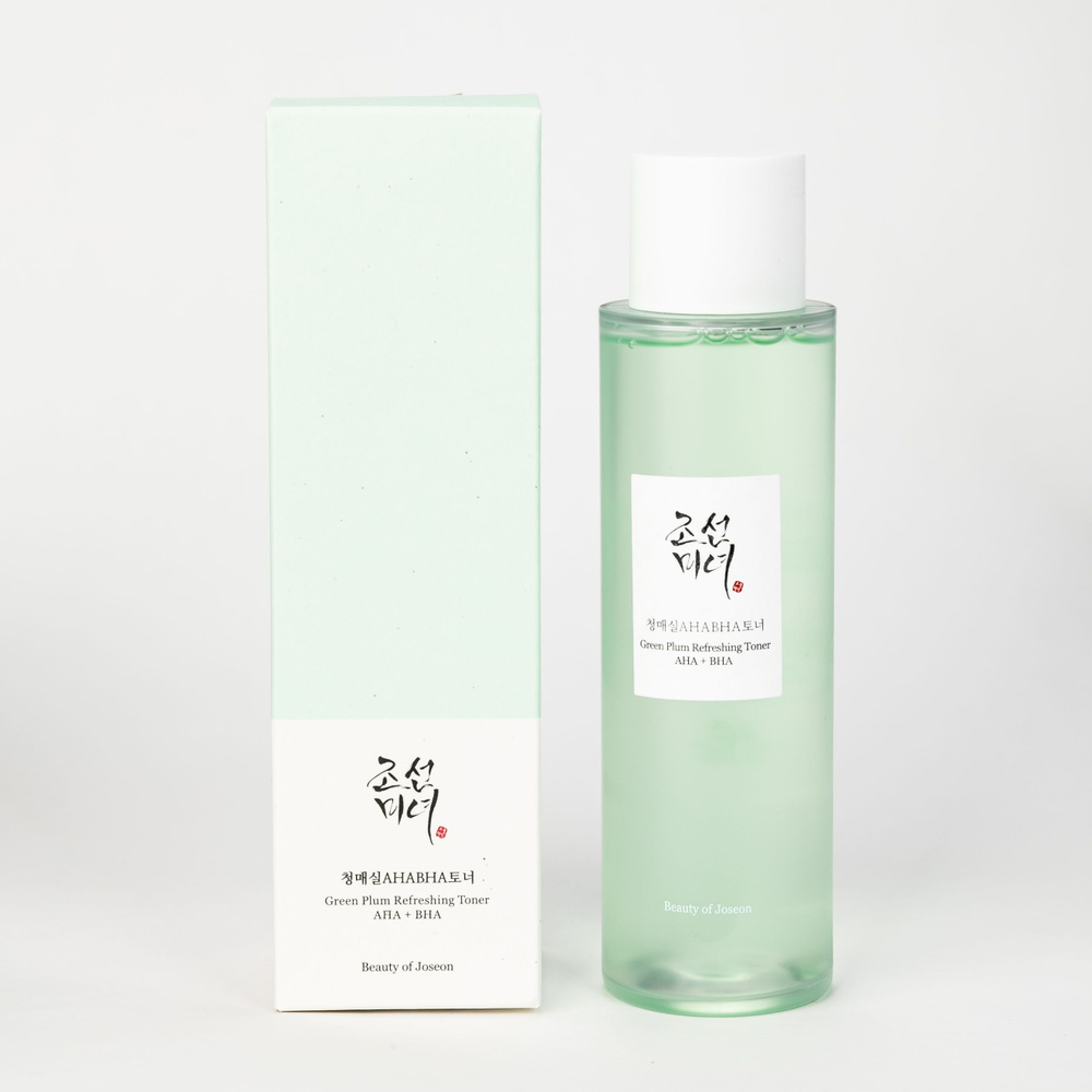 Освежающий кислотный тоник с зелёной сливой Beauty of Joseon Green Plum Refreshing Toner: AHA+BHA 150 #1