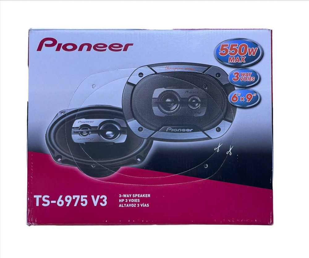 Pioneer Колонки для автомобиля TS-6975V2, Овал 15x23 см (6x9 дюйм.) #1
