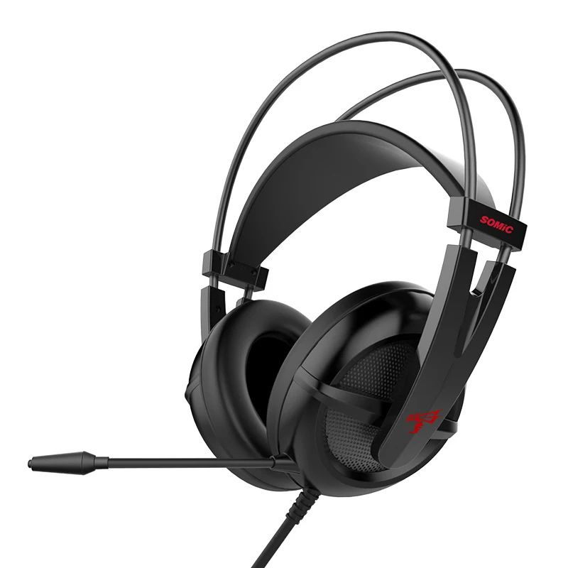 Игровые наушники SOMIC g238, черный - купить по доступной цене в ...