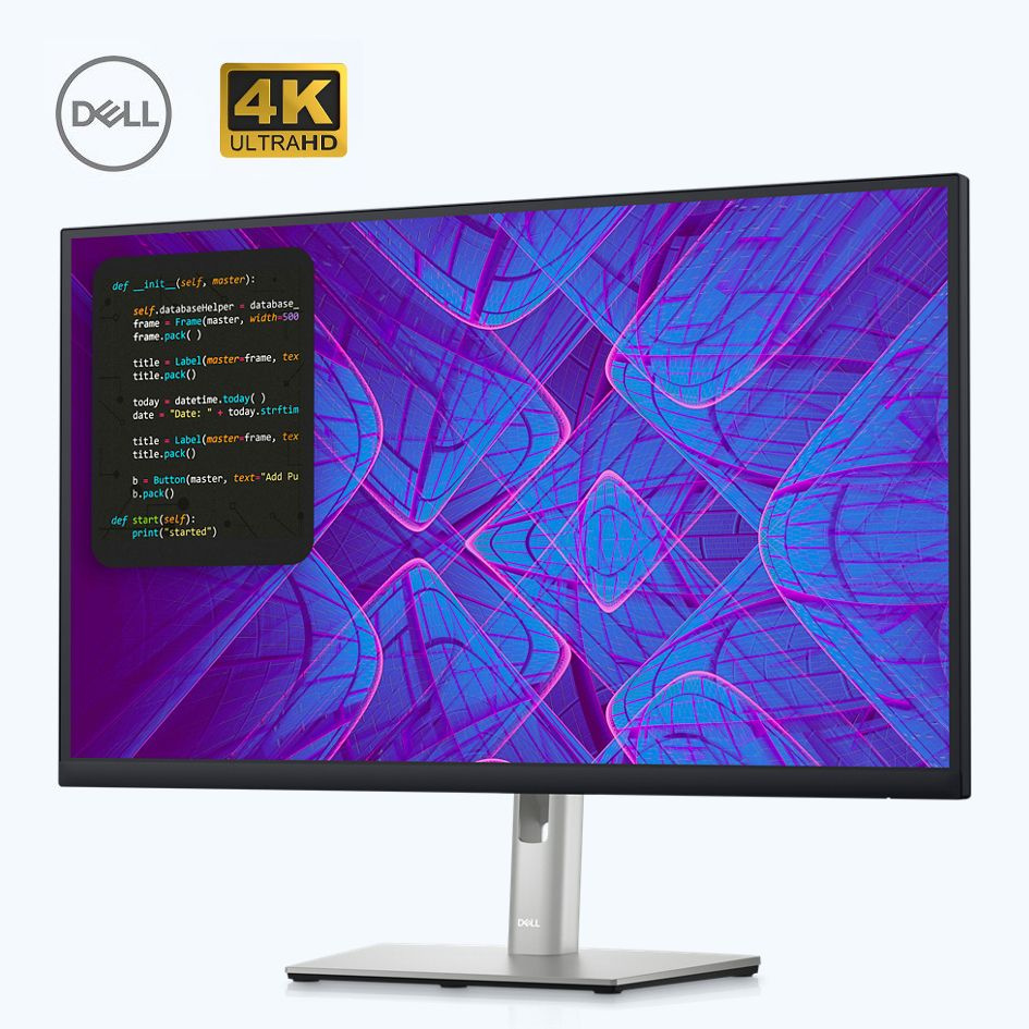 Dell 27" Монитор P2723QE 4K, 3840x2160, IPS, серебристый, черный #1