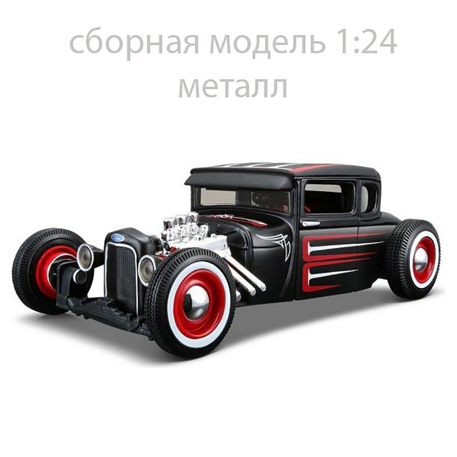 Сборная модель автомобиля Ford Model A (1929), металл 1:24 Maisto #1