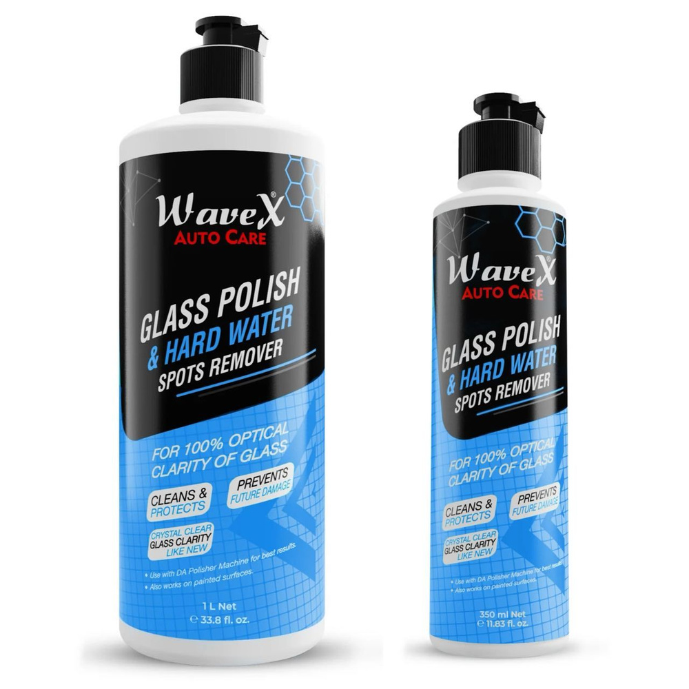 Wavex Glass Polish Средство для удаления пятен на стекле с жесткой водой, 350 мл. GP350  #1