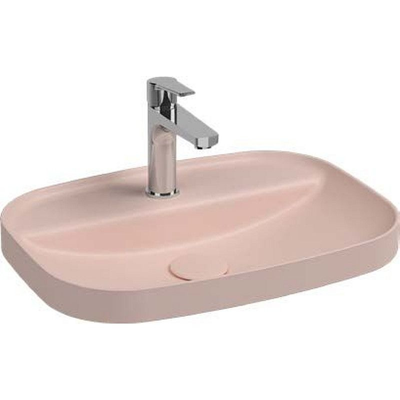 Раковина накладная для ванной комнаты Allen Brau Fantasy Sphere 55 4.11034.SM розовый  #1