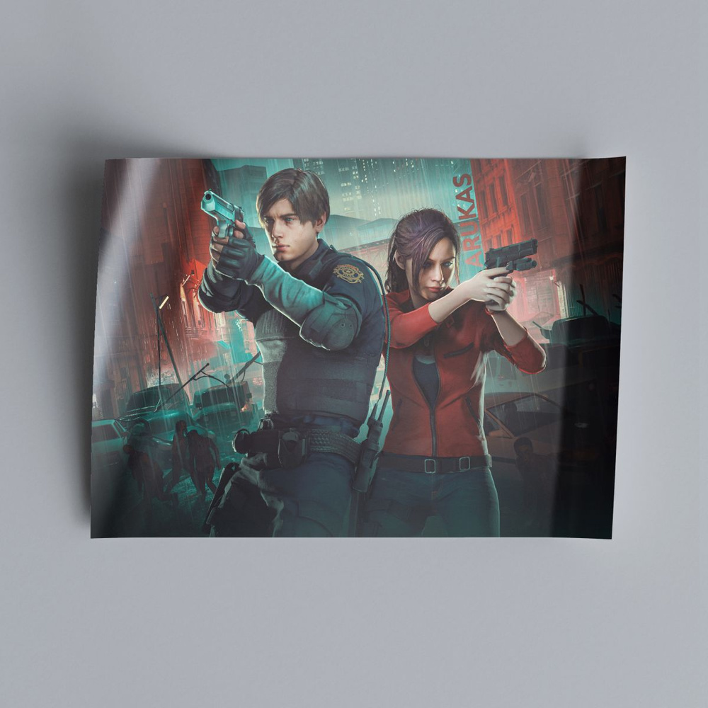 Постер Resident Evil #8, 30x40 см #1