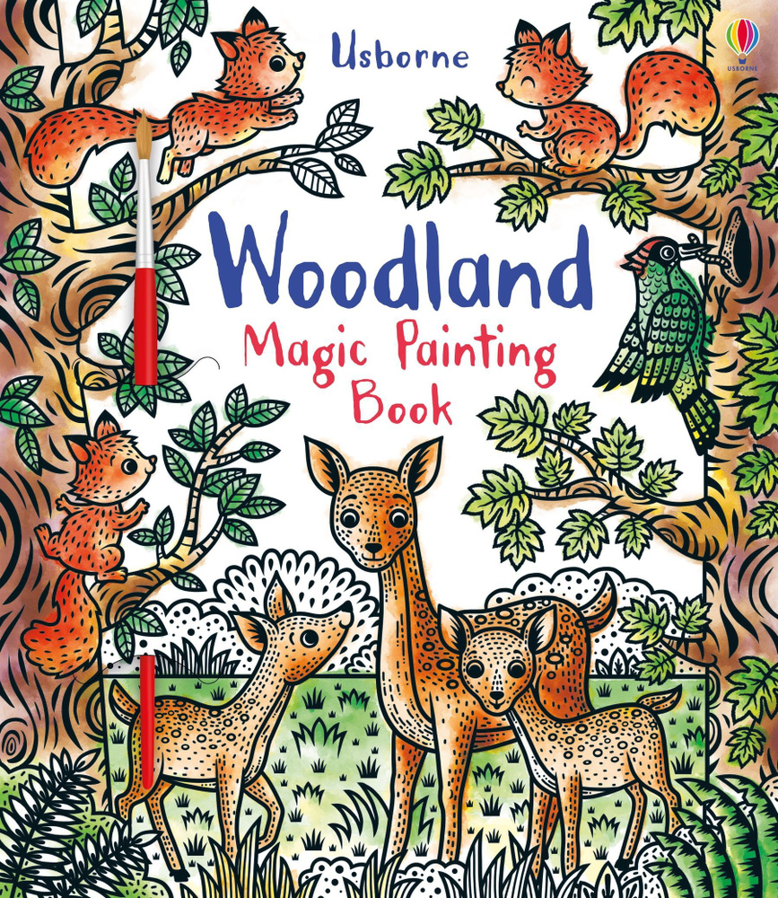 Woodland. Magic Painting Book #1