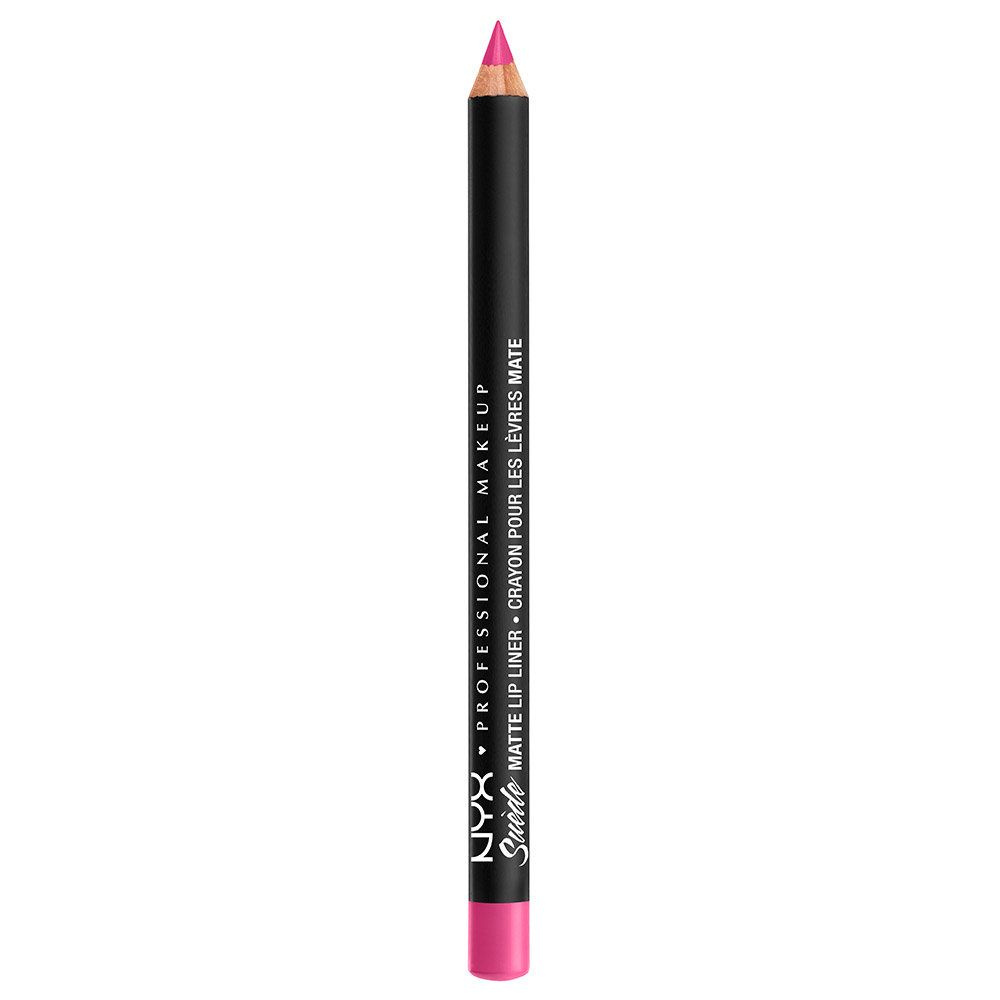 NYX Professional Makeup Suede Matte Lip Liner Карандаш для губ, оттенок 08, Pink Lust  #1