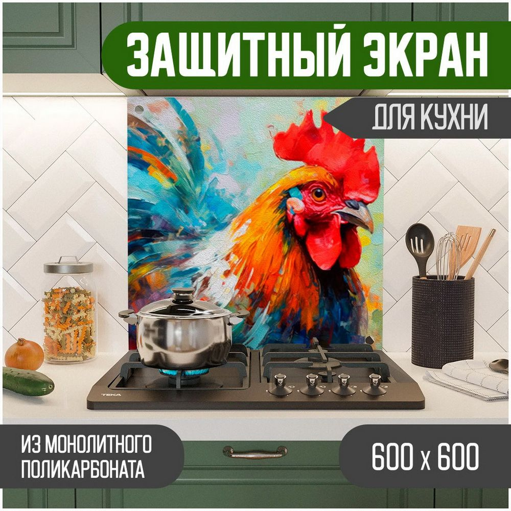 Фартук для кухни на стену, кухонный фартук, панель на кухню с фотопечатью из поликарбоната. Стеновые #1