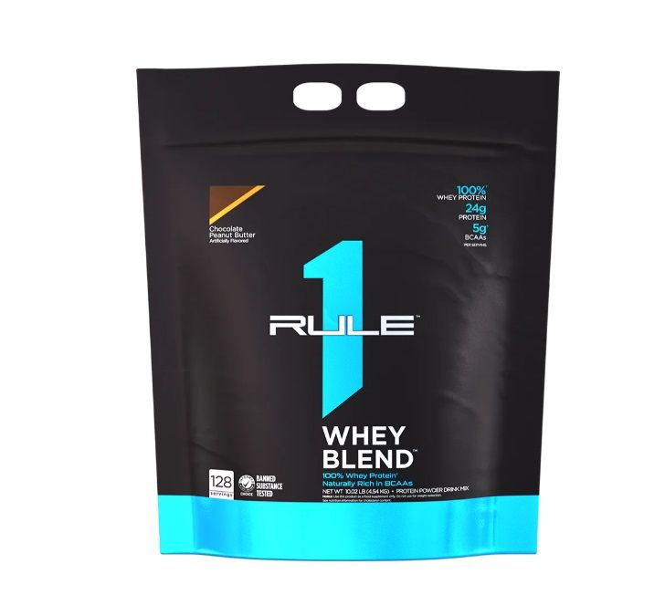 Rule One, WHEY BLEND Протеин, 4.5 кг (Шоколадное арахисовое масло) #1