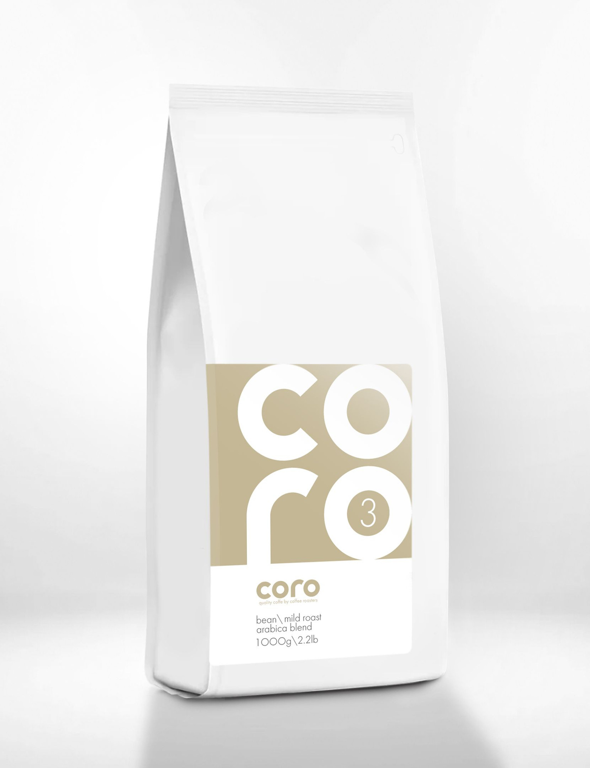 Кофе в зернах Coro mild roast 3, арабика, Вьетнам Далат, 1 кг