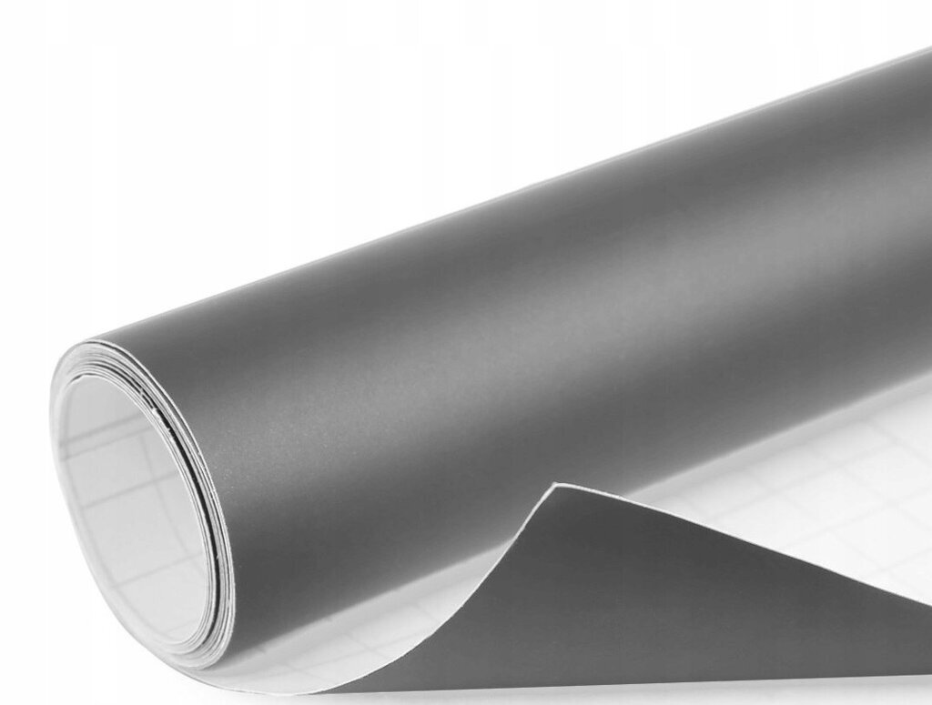 SunGrass/Пленкавиниловаясамоклеящаясясераяматовая1,52х0,50м/Декордляавтомобиляимебели