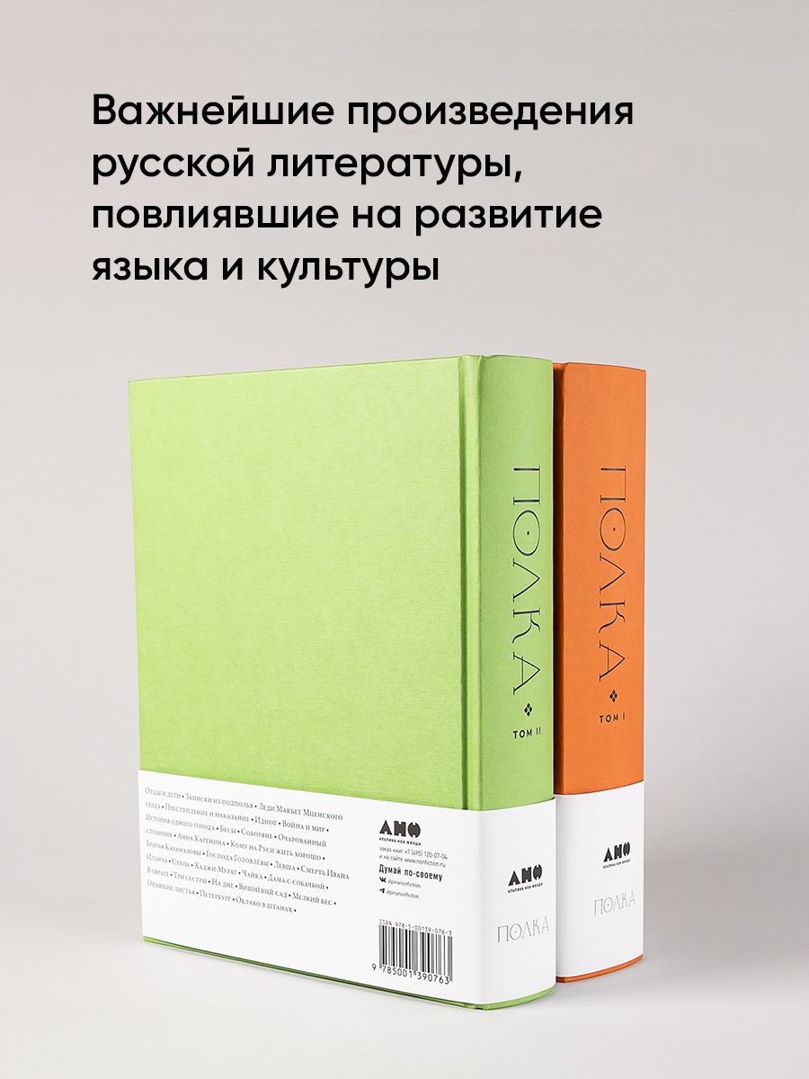 Полка: О главных книгах русской литературы (тома I, II) | The Polka: On the Main Books of Russian Literature (Volumes I and II) - Ozon image 3