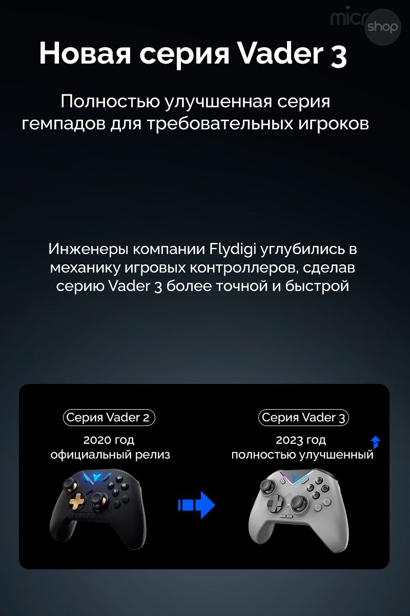 Геймпад Flydigi Vader 3/Pro