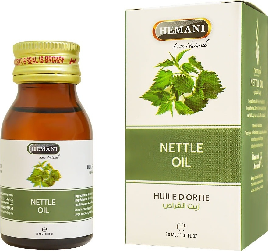 Hemani Натуральное масло крапивы Nettle oil, 30 мл. #1