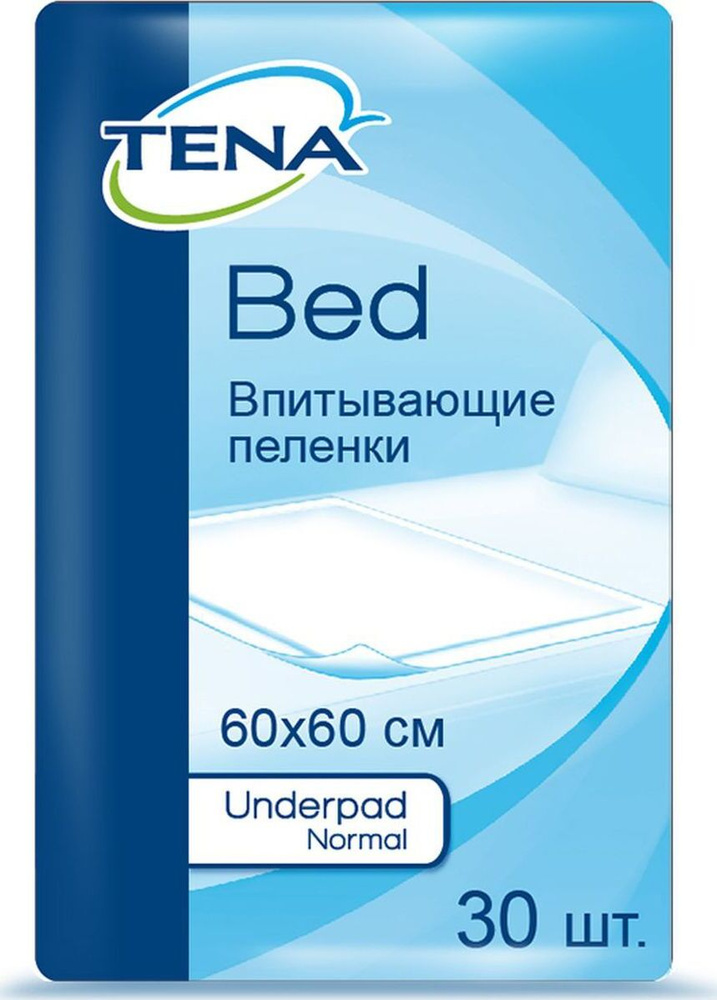 Простыни впитывающие Tena Bed Normal, 60 х 60 см, 30 шт #1