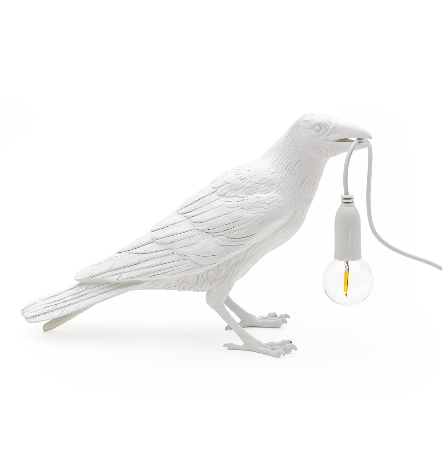 Светильник настольный Bird Lamp Waiting, белый #1