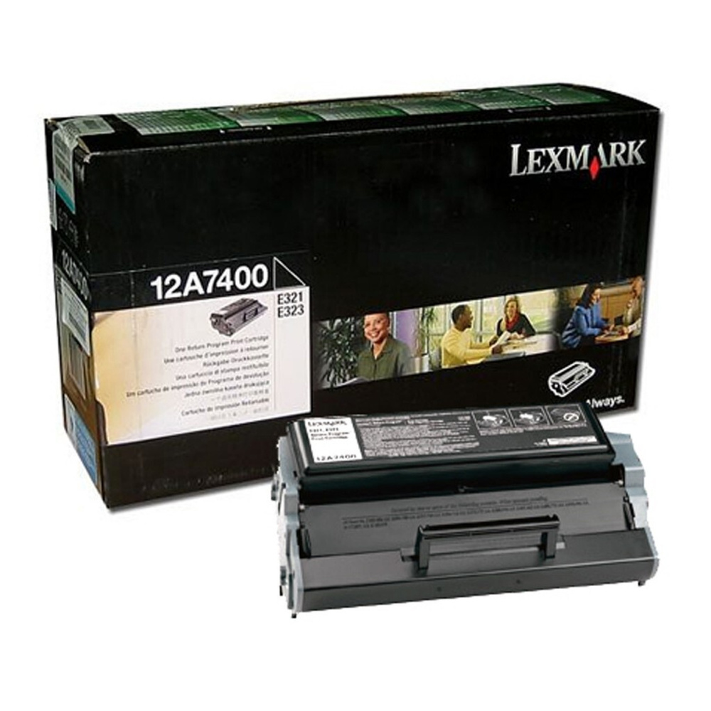 Lexmark Тонер-картридж, оригинал, Черный (black) #1