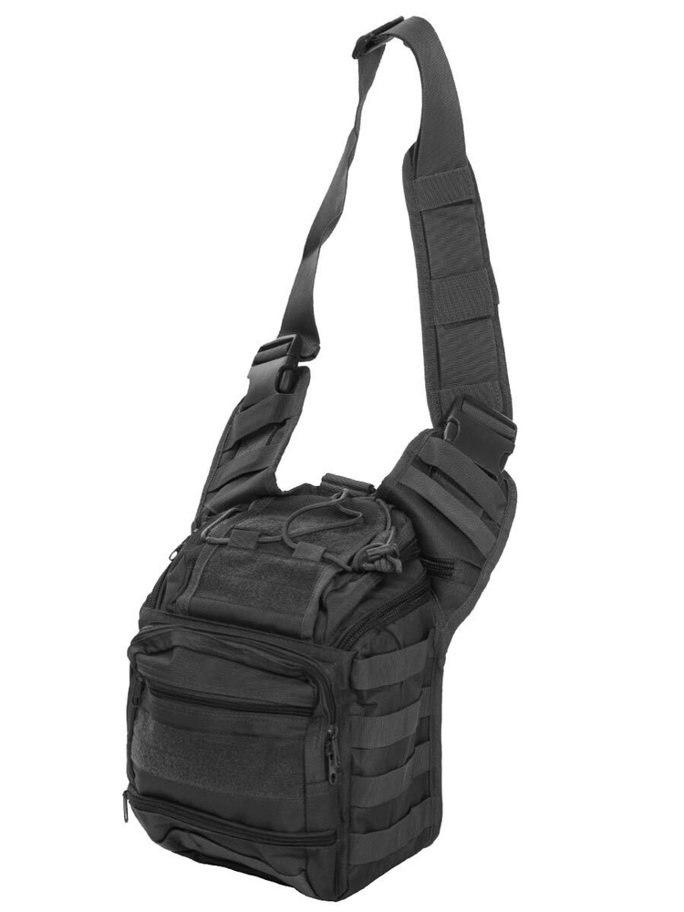 Тактическая сумка "Operator Sling Bag" 9 л цвет Черный ХоббиХит #1