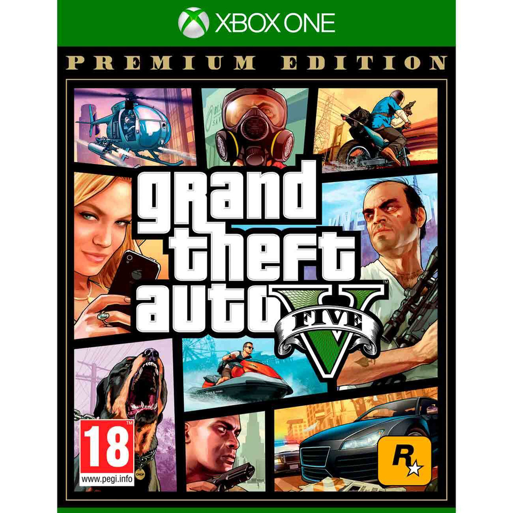 Xbox игра Take-Two Grand Theft Auto V. Premium Edition #1