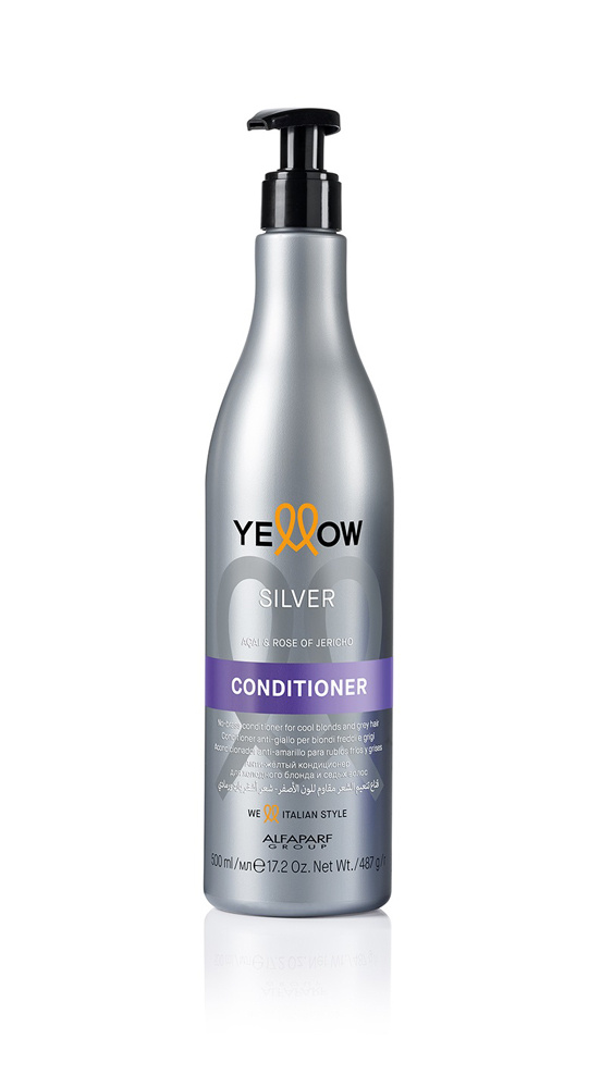 Yellow Кондиционер анти-жёлтый, для холодного блонда и седых волос YE SILVER CONDITIONER 500мл  #1