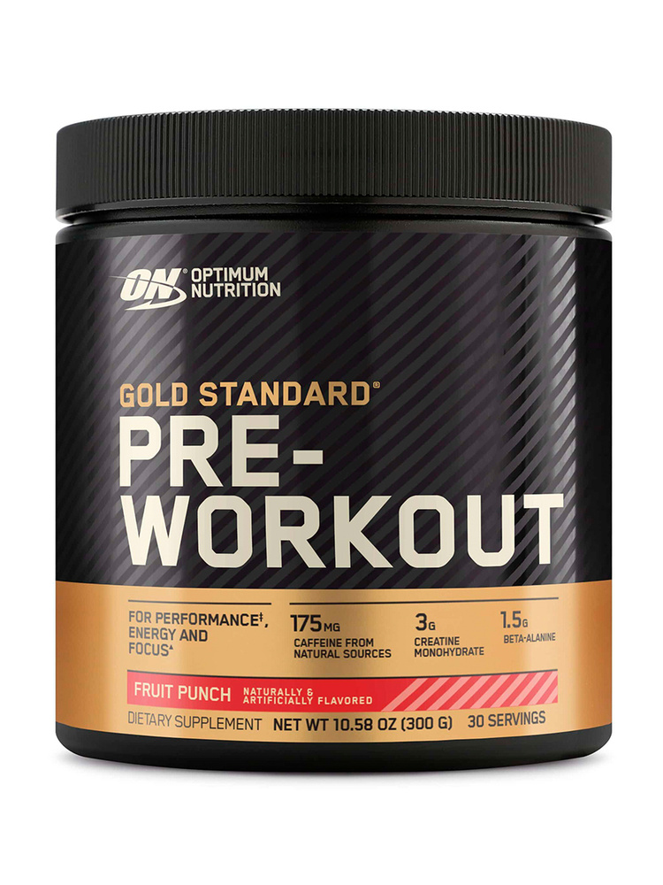 Предтренировочный комплекс Optimum Nutrition Gold Standard Pre-Workout 300 гр Фруктовый пунш  #1