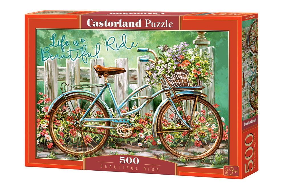 CastorLand Пазл Велосипед, 500 деталей #1