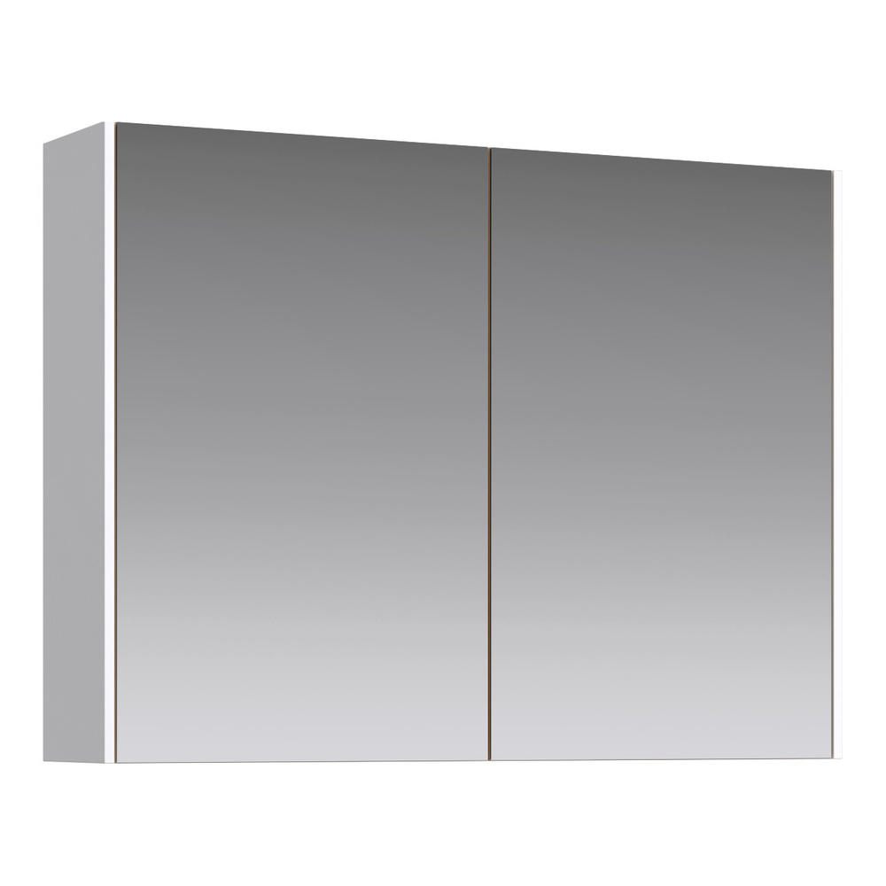 Шкаф-зеркало 80 см, корпус, без боковин, Aqwella Mobi MOB0408 #1
