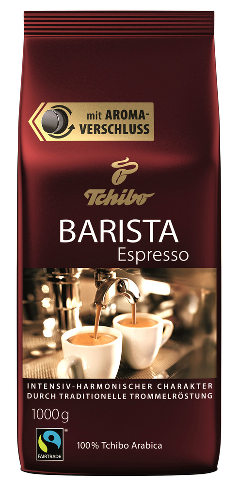Tchibo Barista Espresso кофе в зернах, арабика, 1 кг - купить с ...
