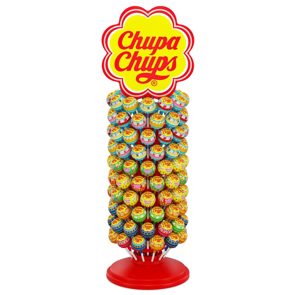 Карамель Chupa Chups, дисплей, 120 шт. по 12г. #1