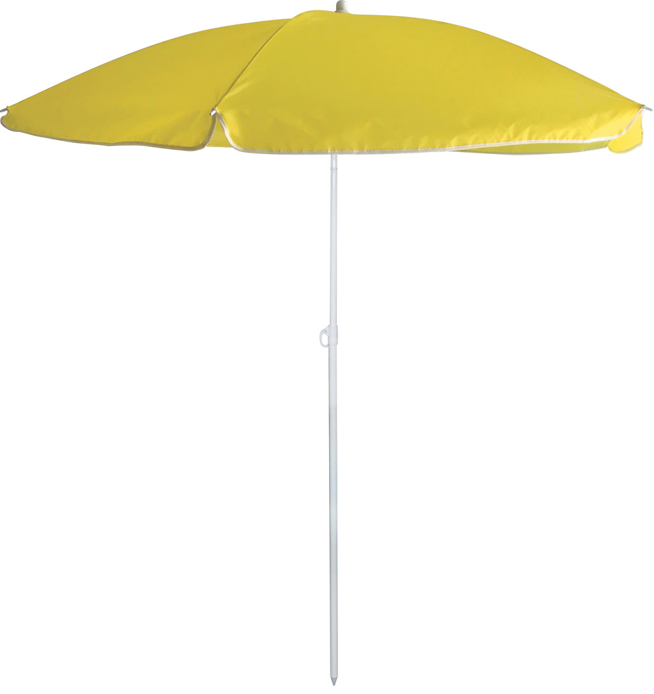 Зонт пляжный bu-67 d165 см, складная штанга 190 см ECOS #1