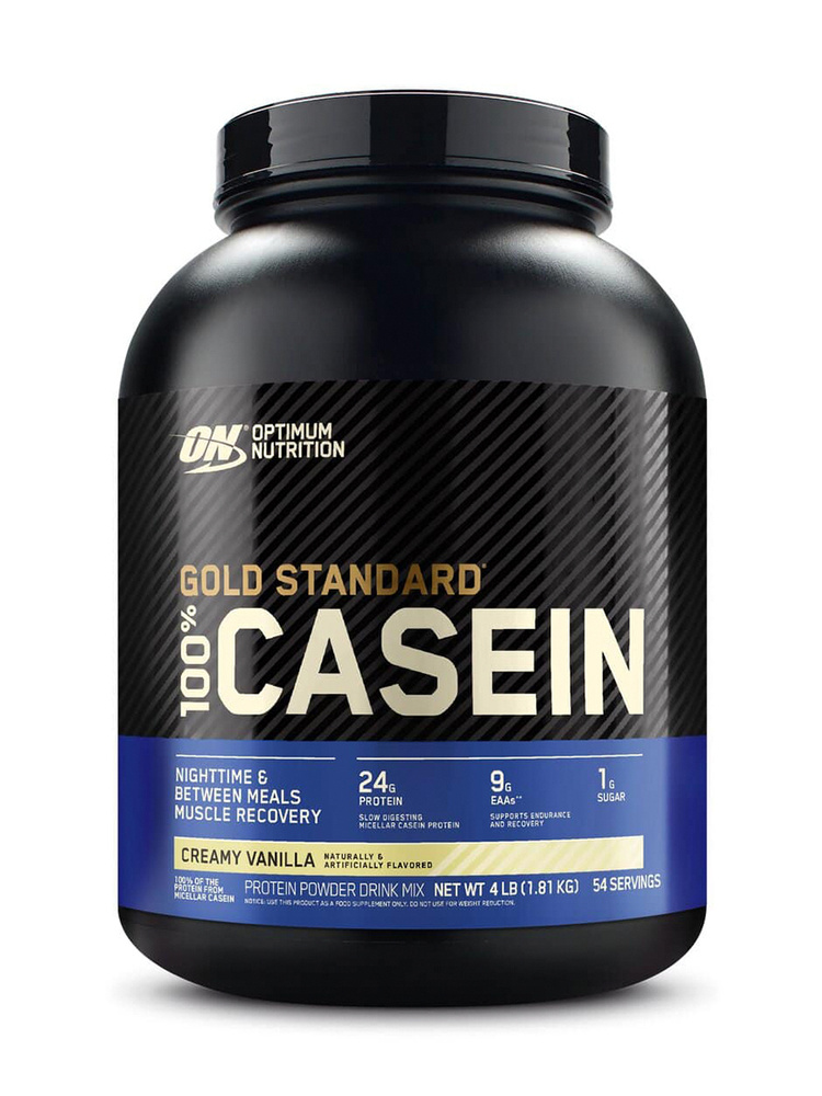 Казеиновый протеин Optimum Nutrition Gold Standard 100% Casein 1820 гр Сливочная ваниль  #1