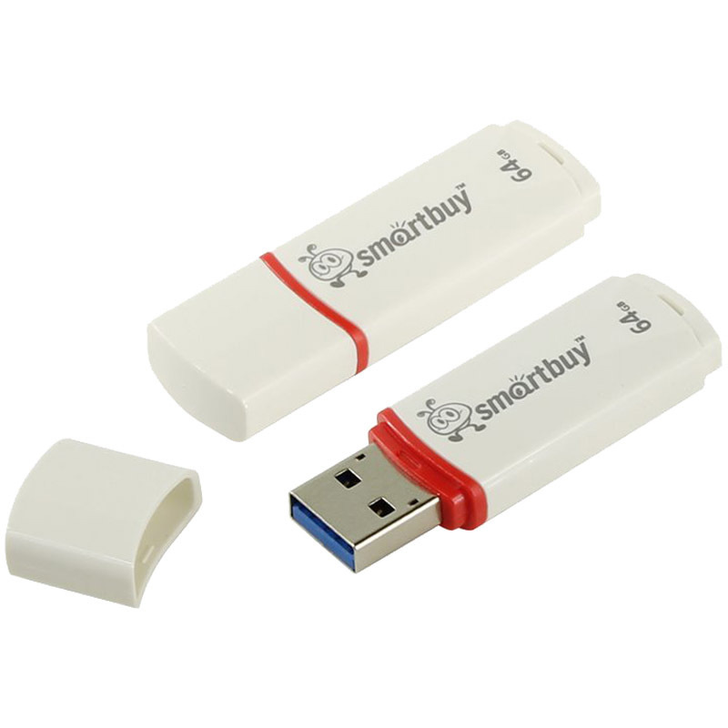 SmartBuy USB-флеш-накопитель SB64GBCRW-W #1