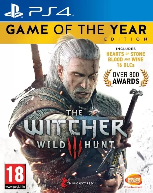 Игра Witcher 3: Wild Hunt GOTY Edition (Ведьмак 3: Дикая Охота) (PlayStation 4, Русские субтитры)  #1