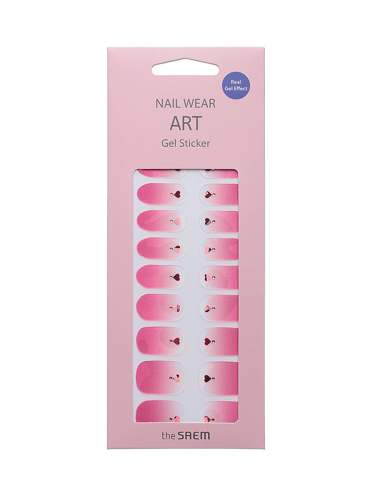 Наклейки для ногтей Nail Wear Art Gel Sticker 04 THE SAEM #1