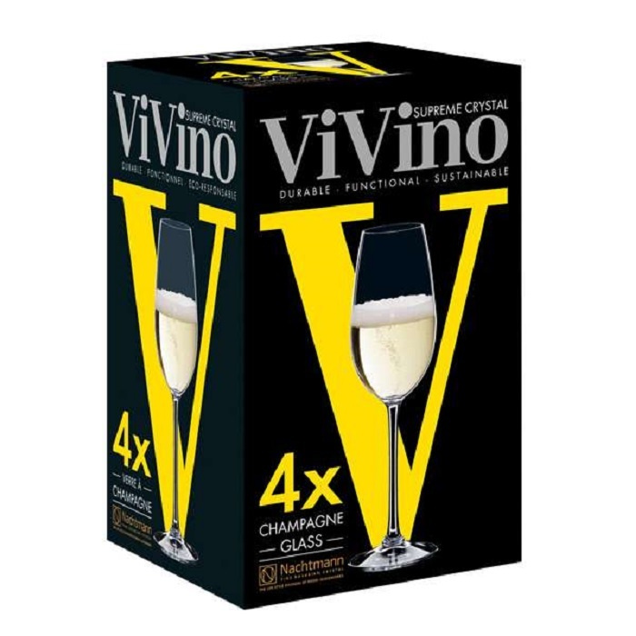 Набор бокалов для шампанского Vivino (260 мл), 4 шт, Nachtmann #1