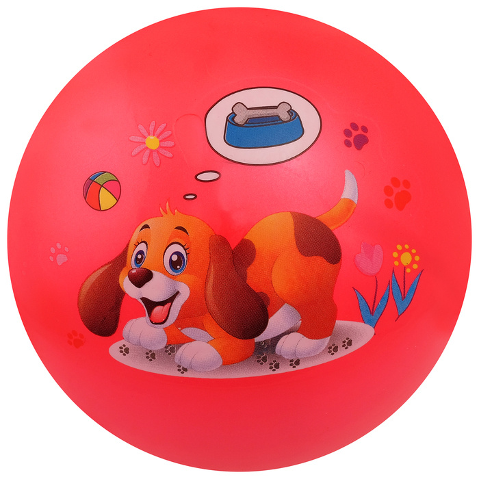 Мяч детский " Животные ", d-22 см, 60 г, #1
