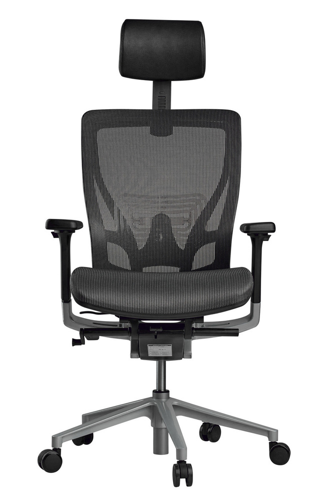SCHAIRS Офисное кресло, Сетка, светло-серый #1