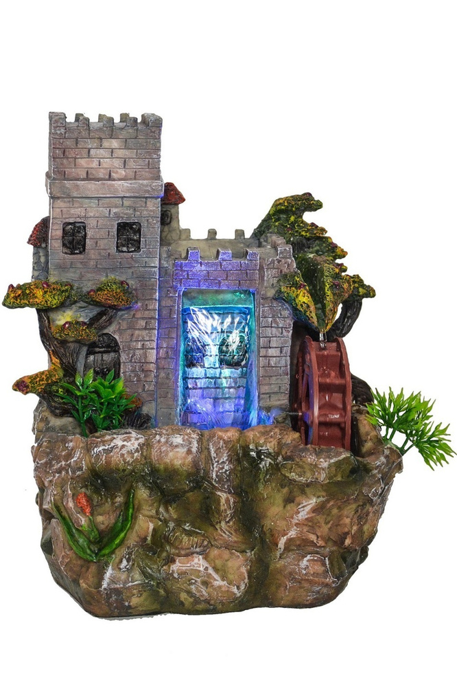Декоративный настольный фонтан для дома Motionlamps "Замок" #1
