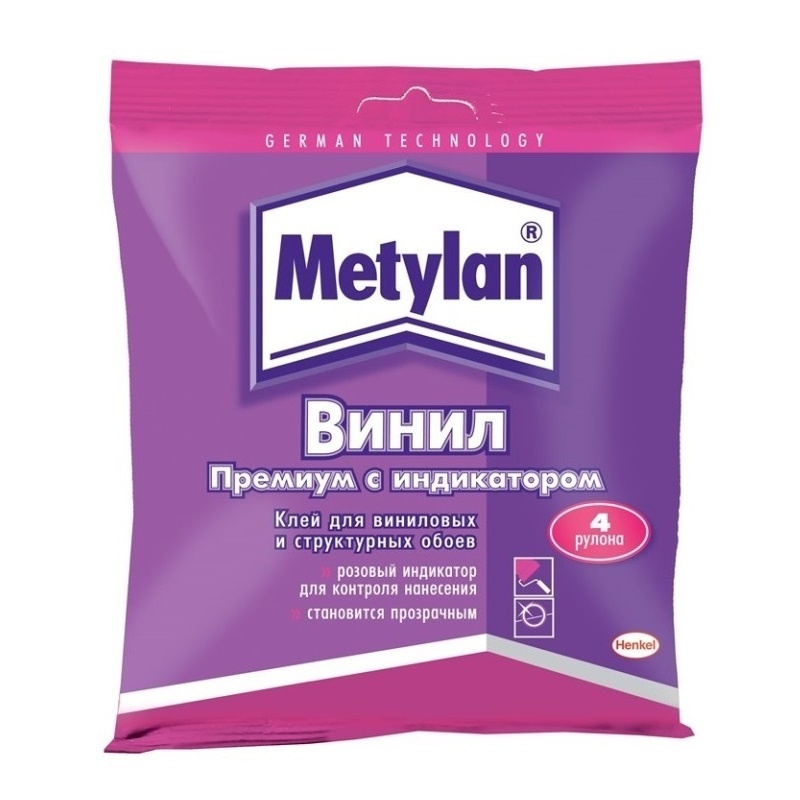 ХЕНКЕЛЬ Обойный клей Meтилан Винил Премиум с индикатором (100г) 1430091  #1