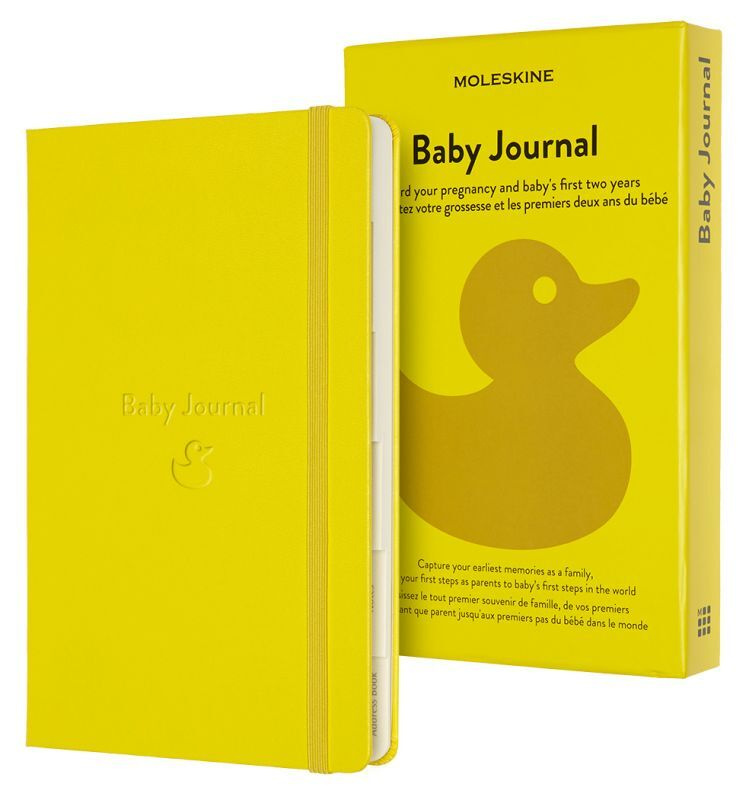 Блокнот Moleskine PASSION BABY PASBABY 13х21 см подарочная коробка, желтый  #1