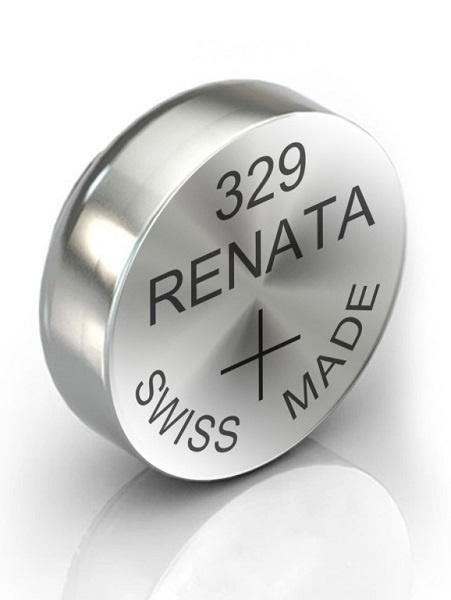 Renata Батарейка 329 (SR731), Серебряно-цинковый тип, 1,55 В, 1 шт #1
