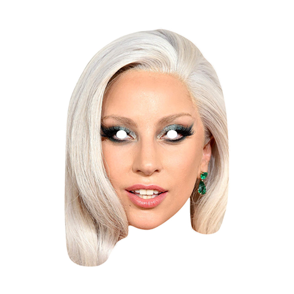 Маска Lady Gaga, картон #1