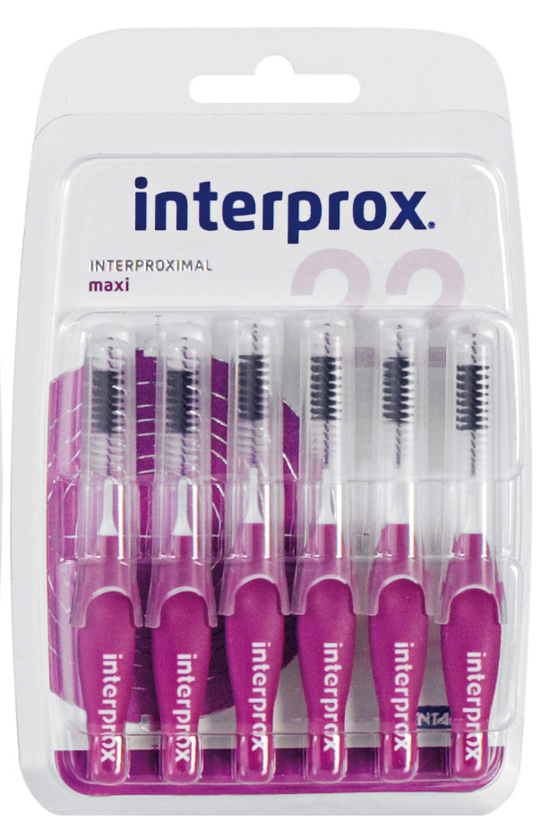 Межзубные ершики для брекетов Interprox Maxi 4G, 6 шт (2,2 мм), 1 упаковка  #1
