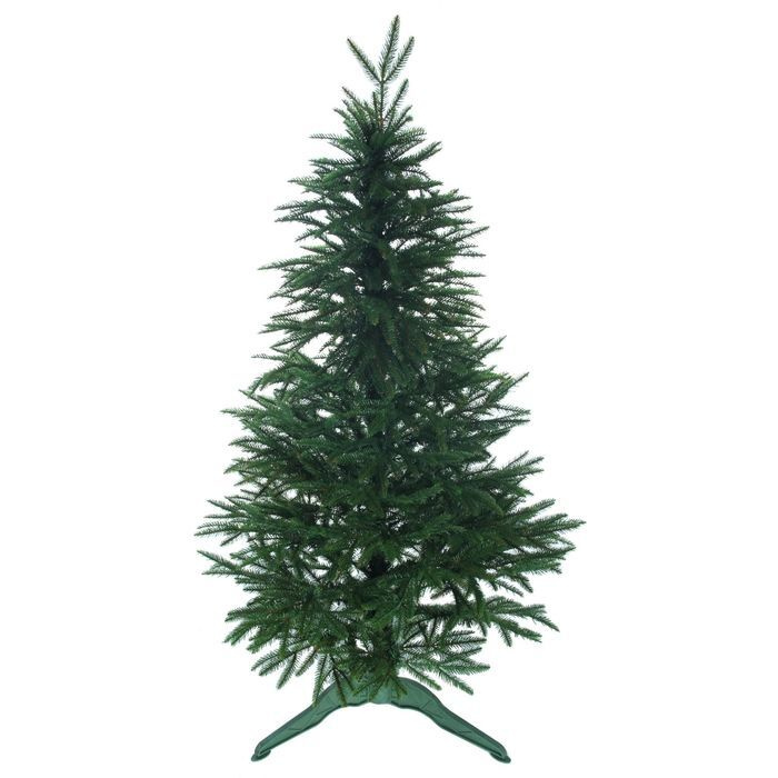 Искусственная новогодняя ёлка "Альпийская" 150 см, красивая зелёная ель, напольная пышная ёлочка для #1