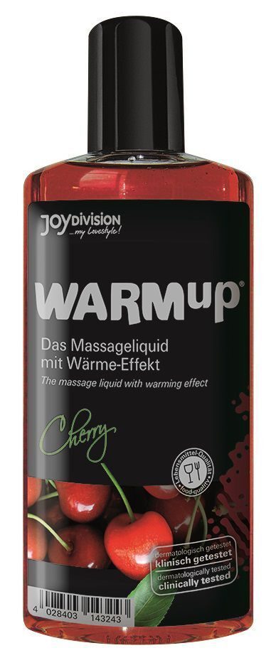 Разогревающее масло WARMup Cherry - 150 мл. #1