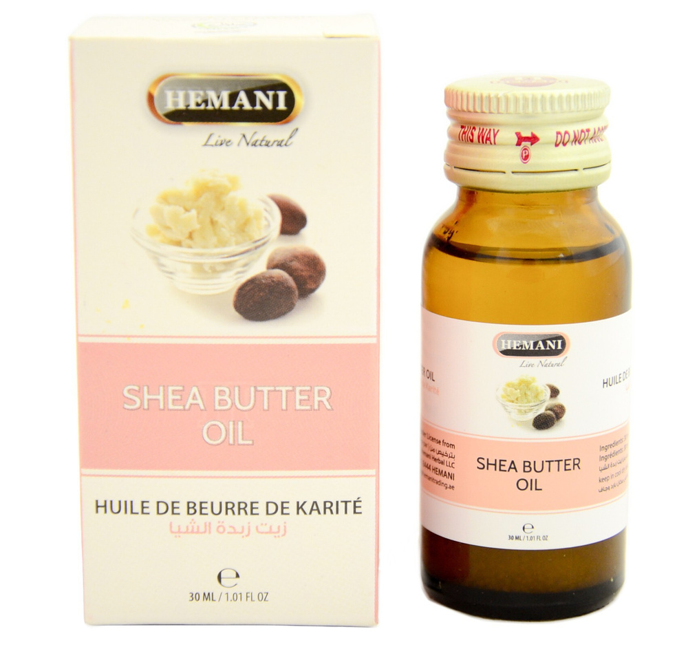 Hemani Масло Shea Butter Oil 30 мл. (масло дерева ши) #1